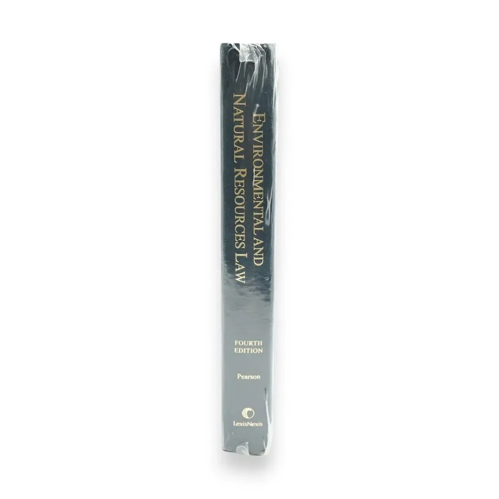 Environmental and Natural Resources Law 4TH Edition By Eric Pearson - NEW‎